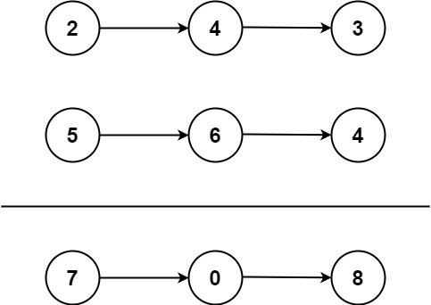 LeetCode 0002. 两数相加